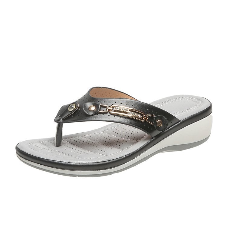 Platform Wedge Flip-flops Fashion Beach Sandals